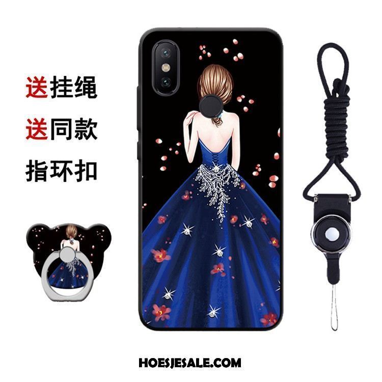 Xiaomi Mi A2 Hoesje Lovers Zacht Hanger Mini Blauw Kopen