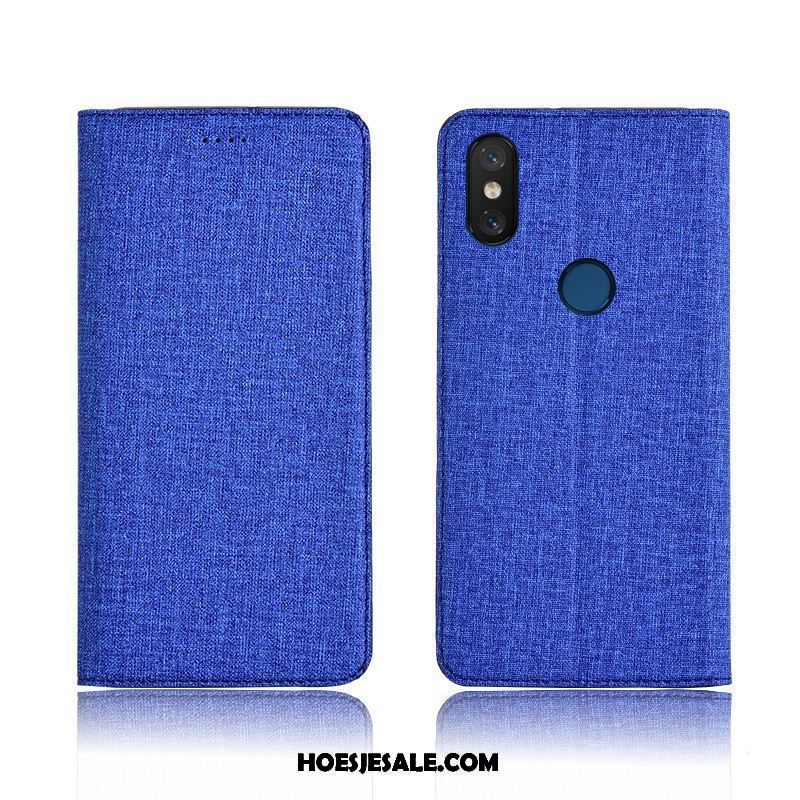 Xiaomi Mi A2 Hoesje Mobiele Telefoon Patroon Katoen En Linnen Anti-fall Clamshell Korting