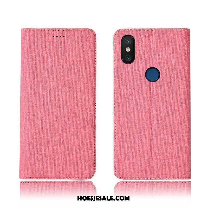 Xiaomi Mi A2 Hoesje Mobiele Telefoon Patroon Katoen En Linnen Anti-fall Clamshell Korting