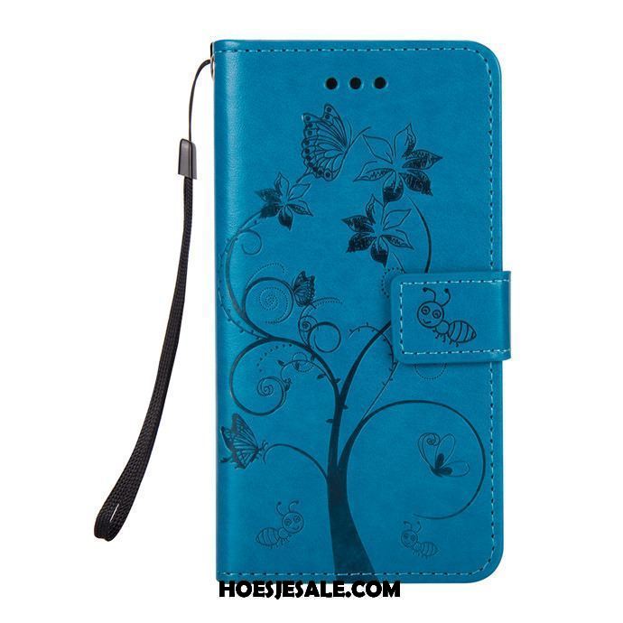 Xiaomi Mi A2 Hoesje Pu Blauw Anti-fall Mobiele Telefoon All Inclusive Sale