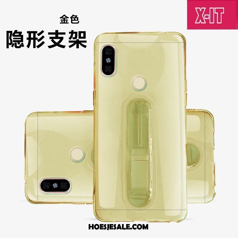 Xiaomi Mi A2 Hoesje Siliconen Scheppend Doorzichtig Hoes Anti-fall
