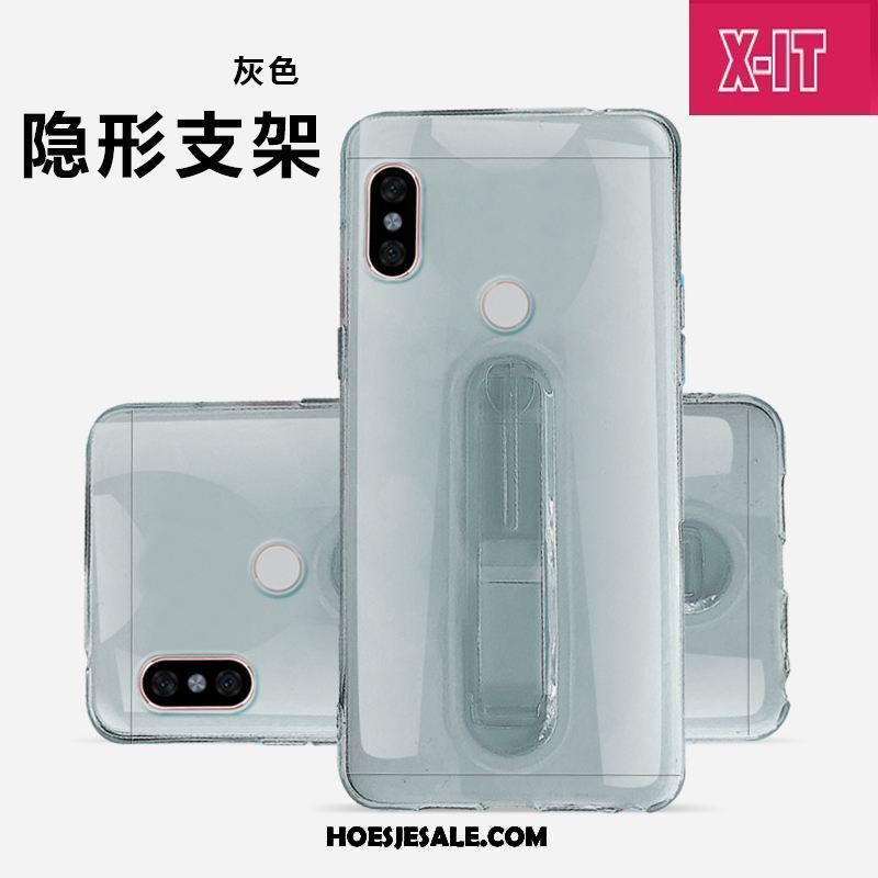 Xiaomi Mi A2 Hoesje Siliconen Scheppend Doorzichtig Hoes Anti-fall