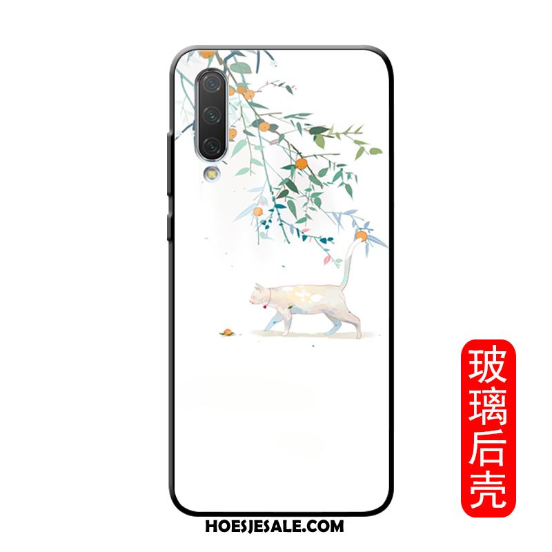 Xiaomi Mi A3 Hoesje All Inclusive Handbeschilderde Mini Spotprent Wind