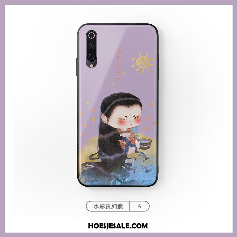 Xiaomi Mi A3 Hoesje Rood Mini Kleur Trend Purper Sale