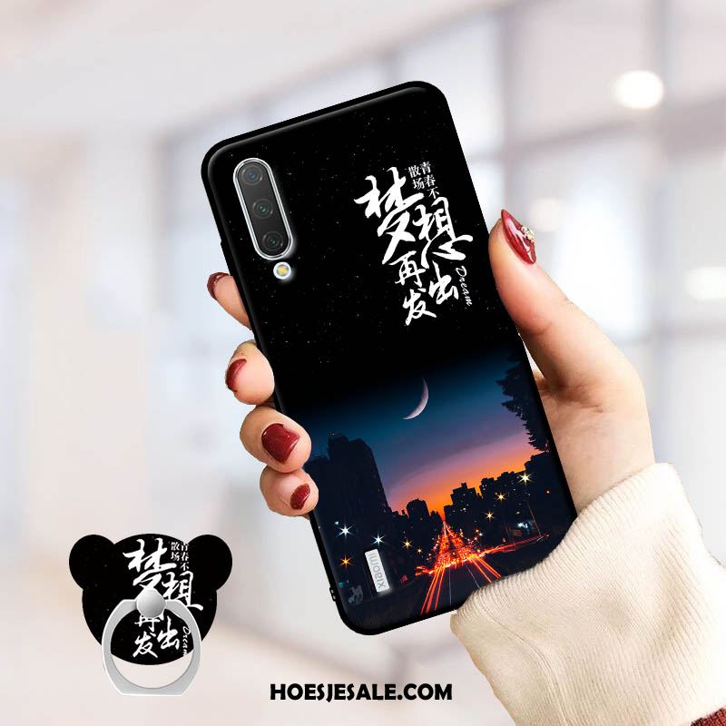 Xiaomi Mi A3 Hoesje Scheppend Roze Kunst Mini Anti-fall Kopen