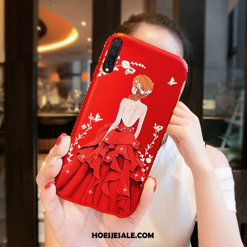 Xiaomi Mi A3 Hoesje Strass Mobiele Telefoon Anti-fall Zacht Spotprent Sale