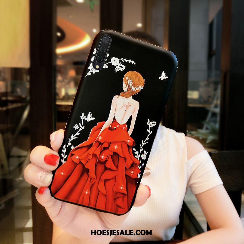 Xiaomi Mi A3 Hoesje Strass Mobiele Telefoon Anti-fall Zacht Spotprent Sale