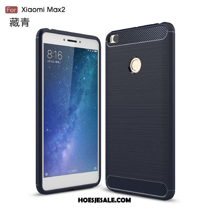 Xiaomi Mi Max 2 Hoesje Anti-fall Siliconen Bescherming Mini Rood Korting