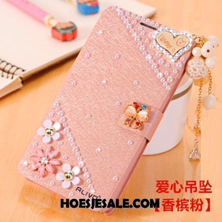 Xiaomi Mi Max 2 Hoesje Leren Etui Bescherming Clamshell Anti-fall Roze Kopen