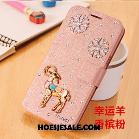 Xiaomi Mi Max 2 Hoesje Leren Etui Bescherming Clamshell Anti-fall Roze Kopen