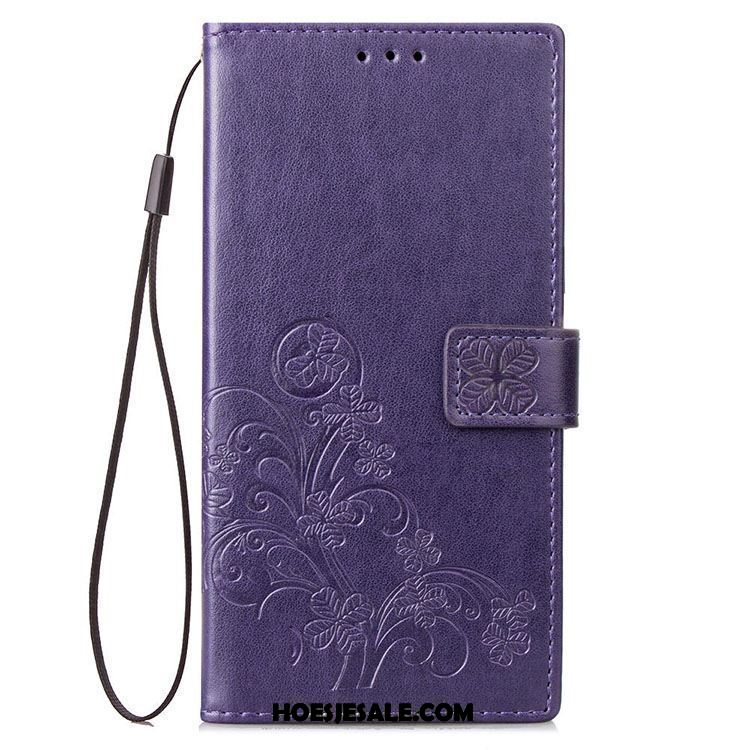 Xiaomi Mi Max 2 Hoesje Leren Etui Purper Mobiele Telefoon Zacht Hoes Kopen