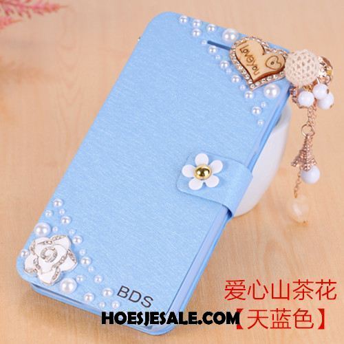 Xiaomi Mi Max 2 Hoesje Mini Met Strass Mobiele Telefoon Blauw Leren Etui Kopen