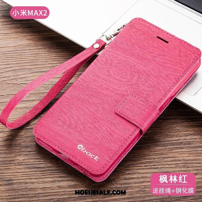 Xiaomi Mi Max 2 Hoesje Mini Rood Grote Mobiele Telefoon Leren Etui Kopen