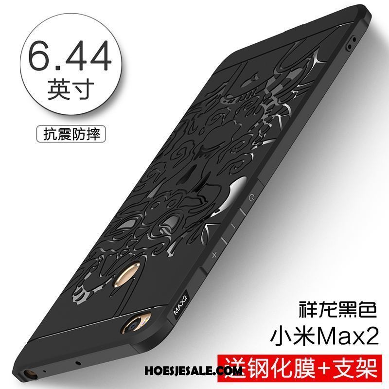Xiaomi Mi Max 2 Hoesje Zwart Persoonlijk Tempereren Skärmskydd Mobiele Telefoon Kopen