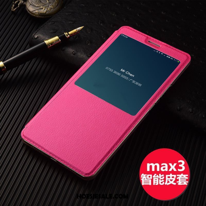 Xiaomi Mi Max 3 Hoesje Bescherming Mobiele Telefoon Mini Folio Hoes Korting