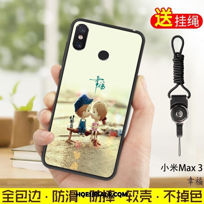 Xiaomi Mi Max 3 Hoesje Groen Mobiele Telefoon Zacht Bescherming Hoes Goedkoop