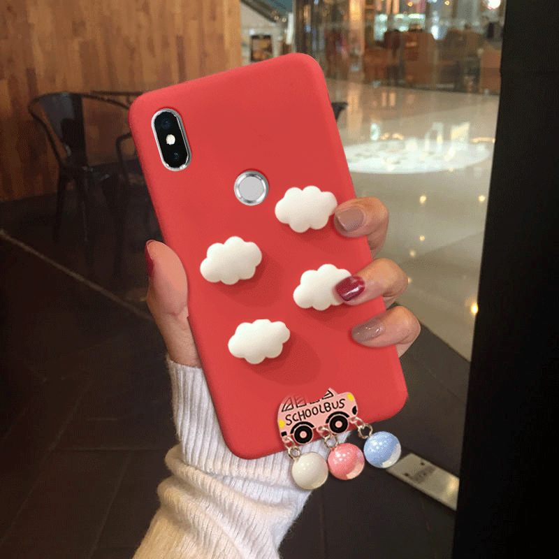 Xiaomi Mi Max 3 Hoesje Hanger Net Red Zwart Schrobben Trendy Merk Kopen