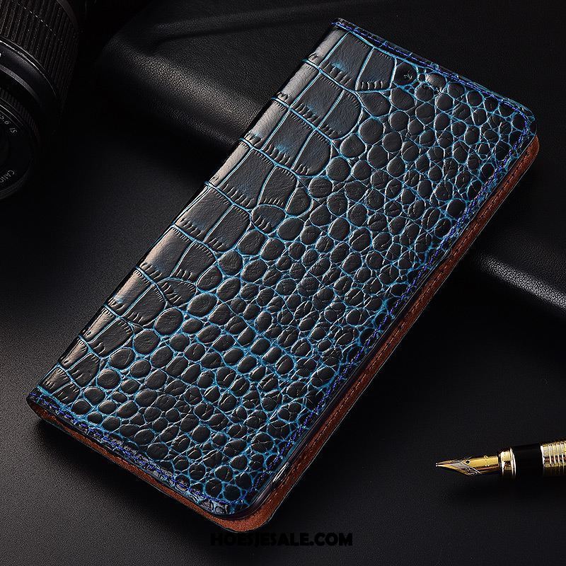 Xiaomi Mi Max 3 Hoesje Hoes Mobiele Telefoon Blauw Leren Etui Bescherming Kopen