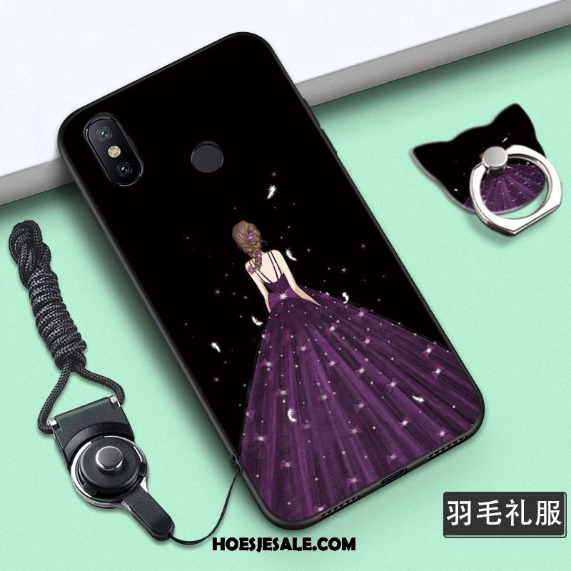 Xiaomi Mi Max 3 Hoesje Hoes Zwart Persoonlijk Zacht Hanger Winkel