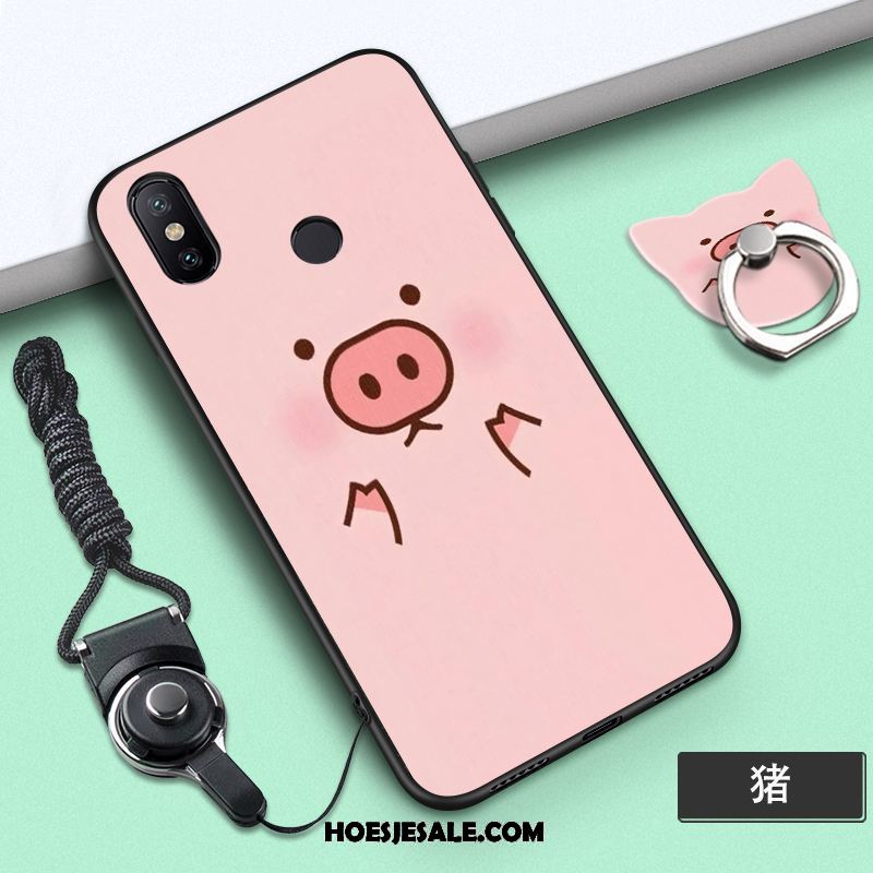 Xiaomi Mi Max 3 Hoesje Hoes Zwart Persoonlijk Zacht Hanger Winkel