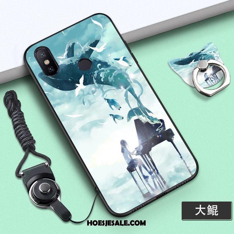 Xiaomi Mi Max 3 Hoesje Hoes Zwart Persoonlijk Zacht Hanger Winkel