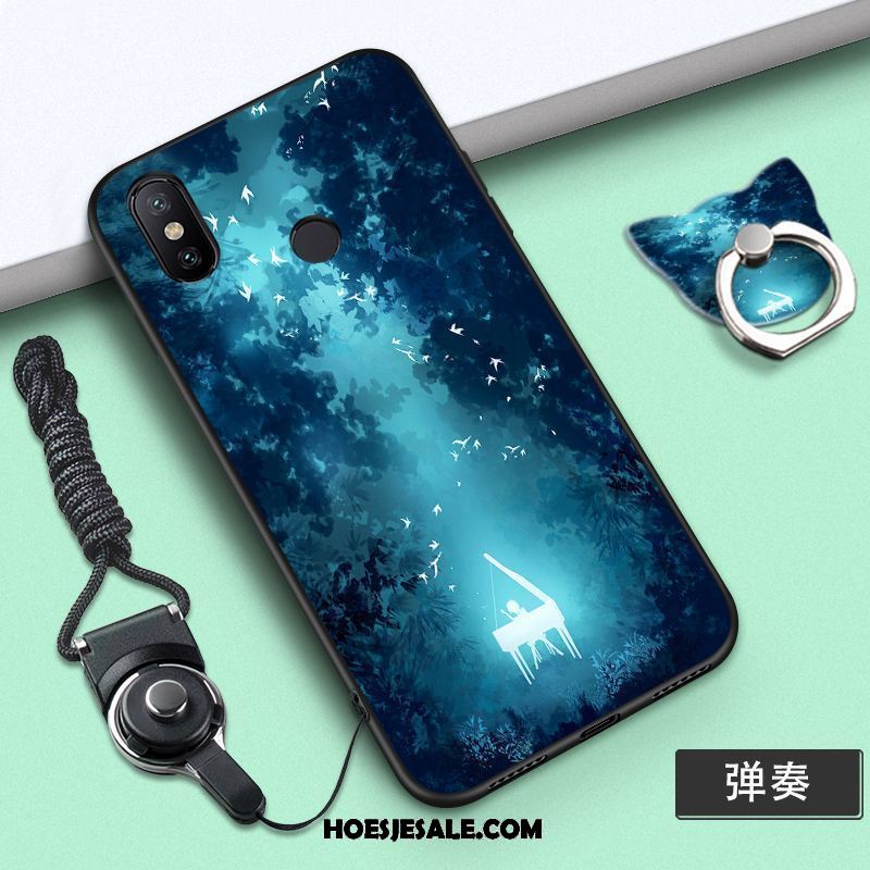 Xiaomi Mi Max 3 Hoesje Hoes Zwart Persoonlijk Zacht Hanger Winkel