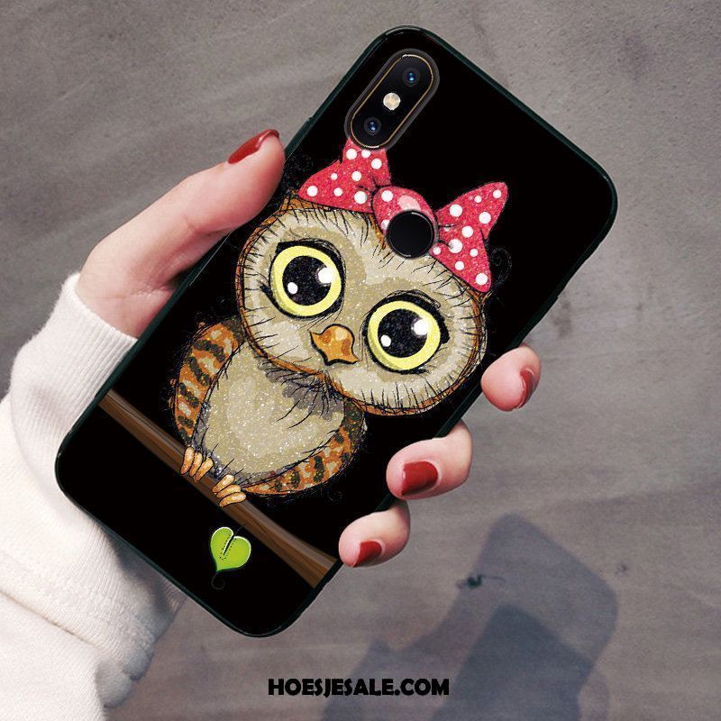 Xiaomi Mi Max 3 Hoesje Kat Mode Zwart Scheppend Mobiele Telefoon Online