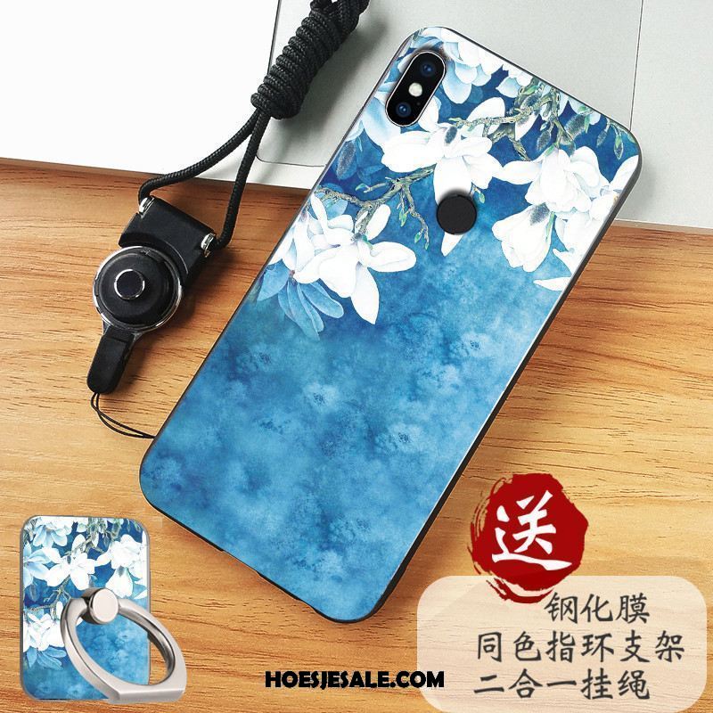 Xiaomi Mi Max 3 Hoesje Mini Blauw Scheppend Mobiele Telefoon Hoes Goedkoop