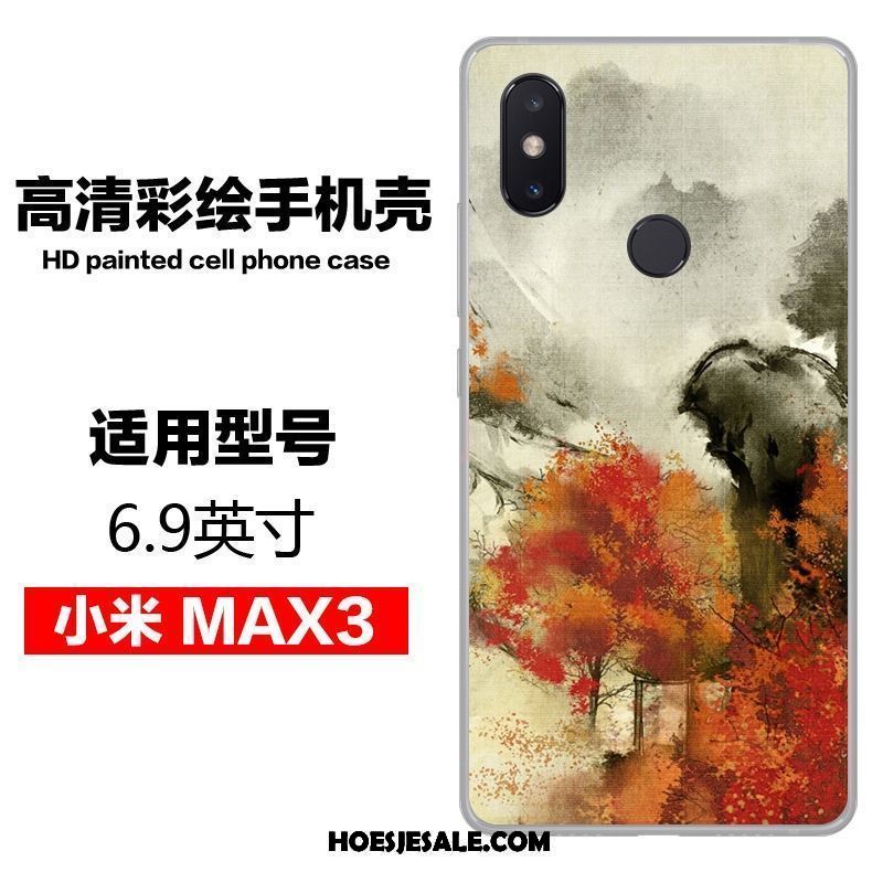 Xiaomi Mi Max 3 Hoesje Persoonlijk Scheppend Chinese Stijl Wind Geschilderd Sale