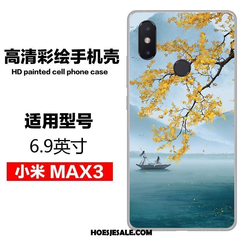 Xiaomi Mi Max 3 Hoesje Persoonlijk Scheppend Chinese Stijl Wind Geschilderd Sale