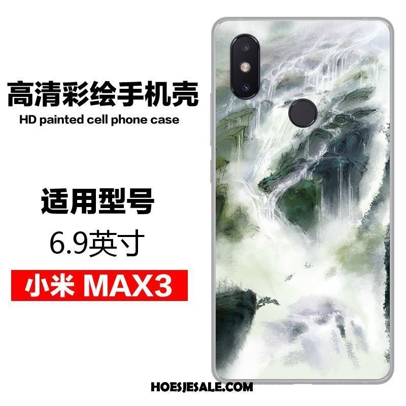 Xiaomi Mi Max 3 Hoesje Persoonlijk Scheppend Chinese Stijl Wind Geschilderd Sale