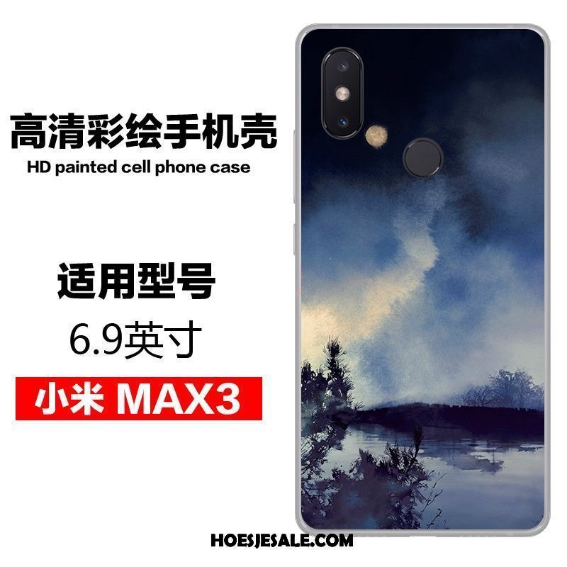 Xiaomi Mi Max 3 Hoesje Persoonlijk Scheppend Chinese Stijl Wind Geschilderd Sale