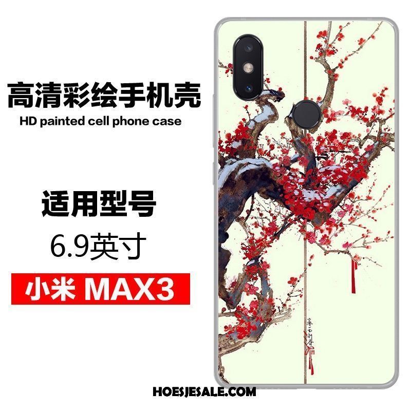 Xiaomi Mi Max 3 Hoesje Persoonlijk Scheppend Chinese Stijl Wind Geschilderd Sale