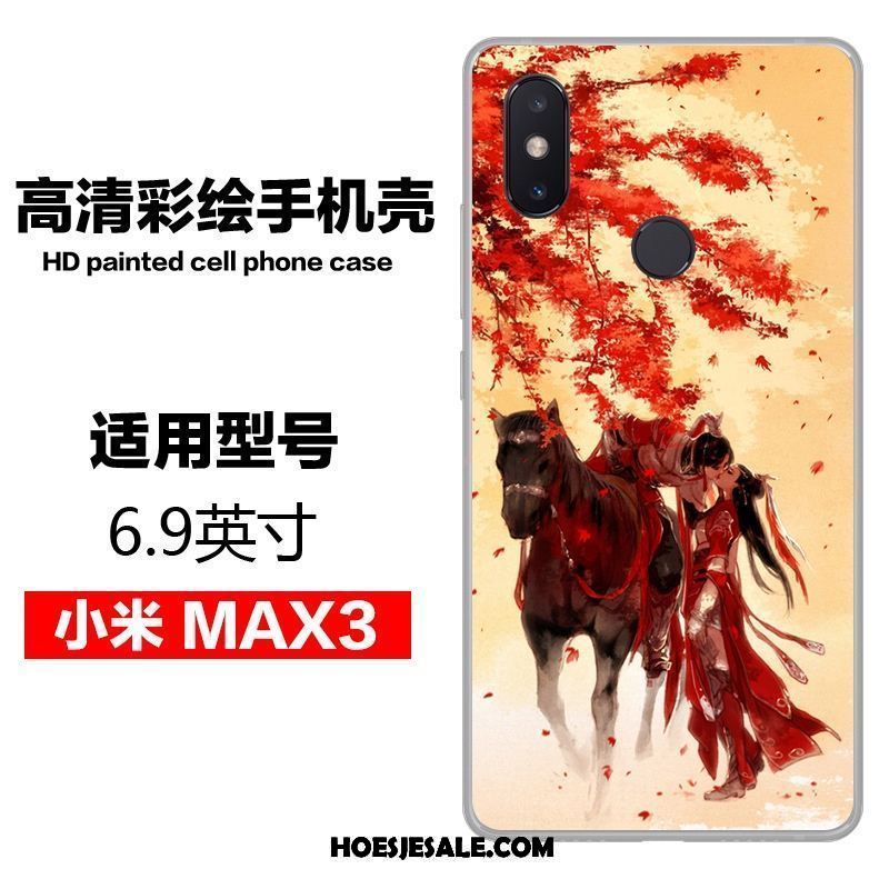 Xiaomi Mi Max 3 Hoesje Persoonlijk Scheppend Chinese Stijl Wind Geschilderd Sale