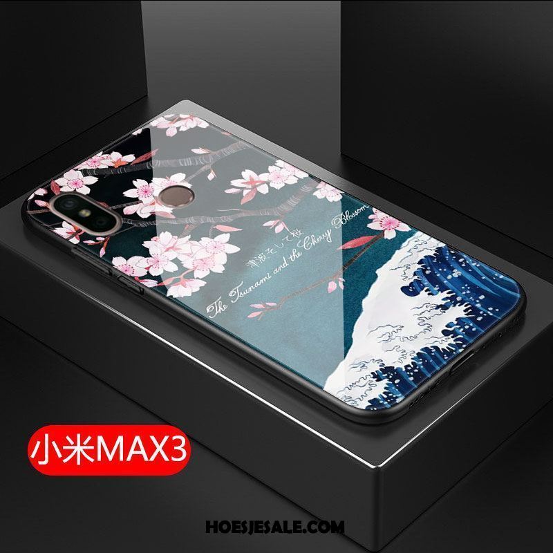 Xiaomi Mi Max 3 Hoesje Rood Hoes All Inclusive Hard Bloemen Kopen