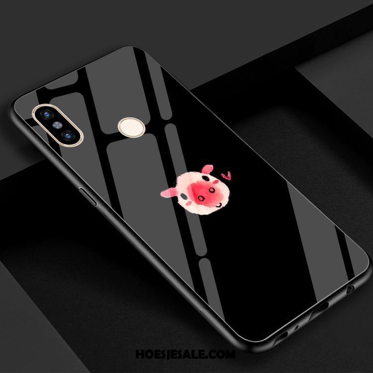 Xiaomi Mi Max 3 Hoesje Spiegel Zoet Glas Mobiele Telefoon Zwart Kopen