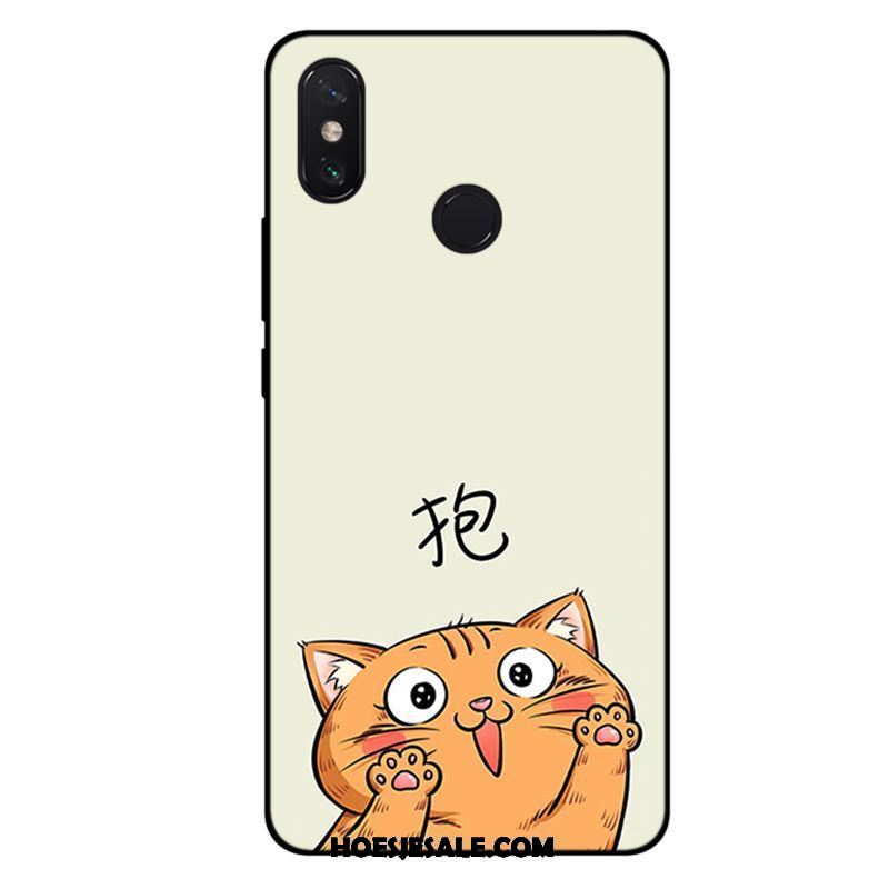 Xiaomi Mi Max 3 Hoesje Zwart Grappig Persoonlijk Anti-fall All Inclusive Sale