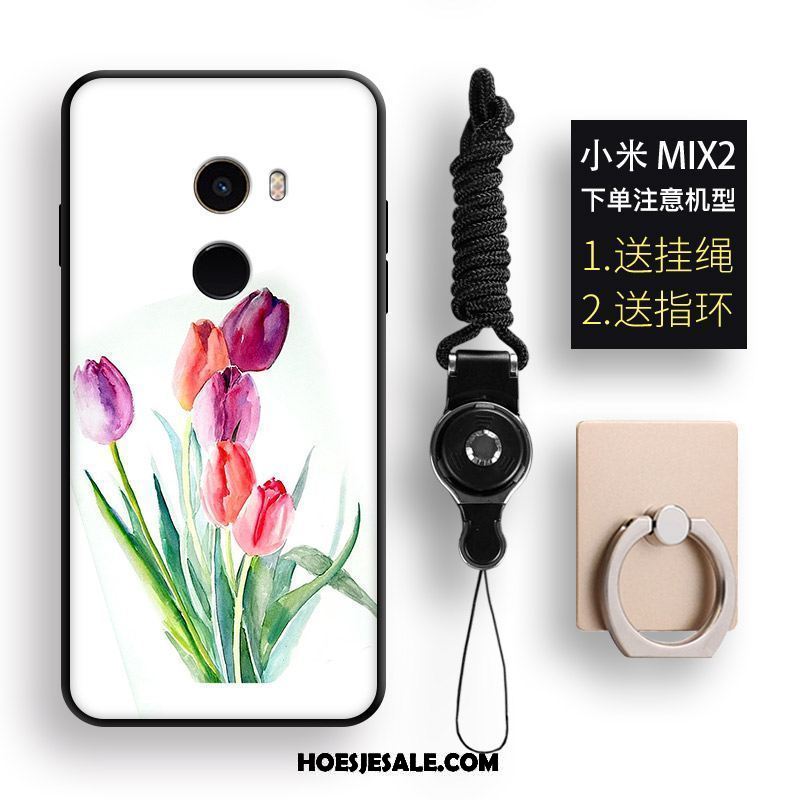 Xiaomi Mi Mix 2 Hoesje Anti-fall Bloemen Spotprent Mobiele Telefoon Hanger Sale