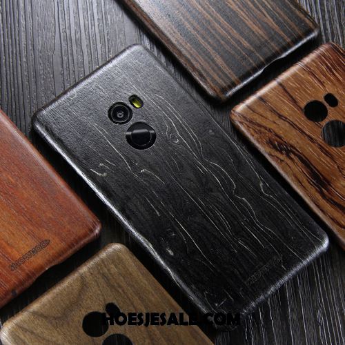 Xiaomi Mi Mix 2 Hoesje Anti-fall Massief Hout Hoes Dun Trendy Merk Winkel