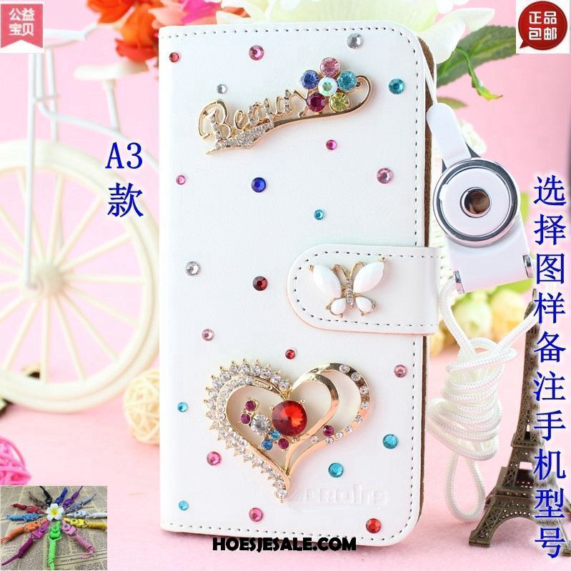 Xiaomi Mi Mix 2 Hoesje Folio Leren Etui Wit Hanger Trend Sale