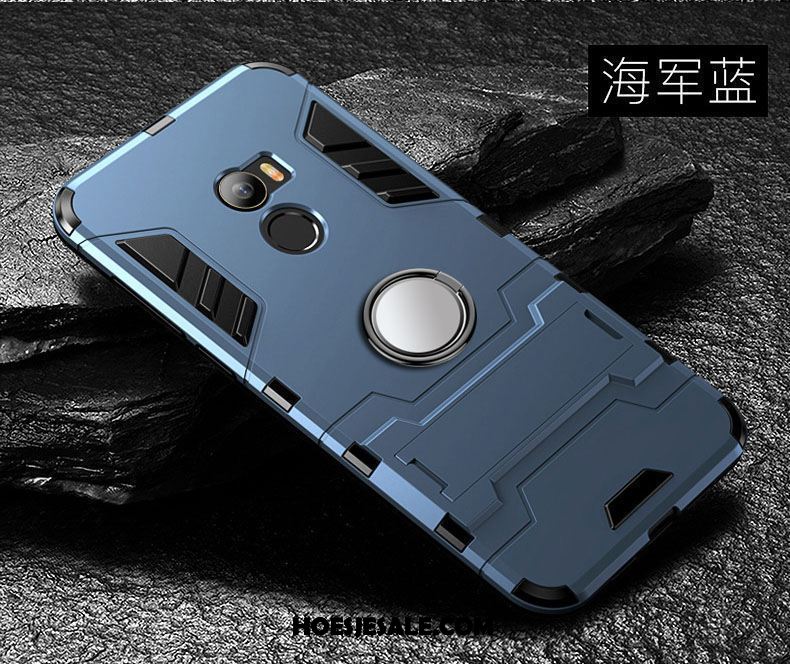 Xiaomi Mi Mix 2 Hoesje Hoes Magnetisch Blauw Trend Mobiele Telefoon Goedkoop