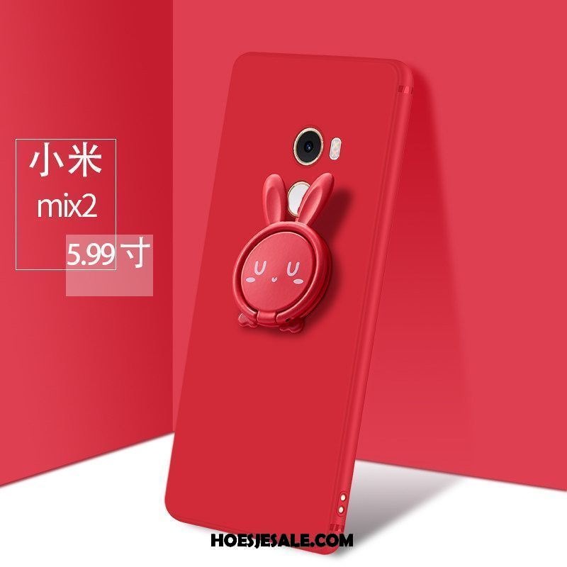 Xiaomi Mi Mix 2 Hoesje Mobiele Telefoon All Inclusive Bescherming Rood Anti-fall Sale