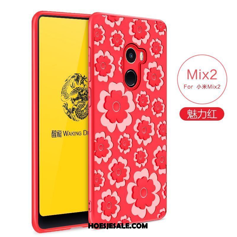 Xiaomi Mi Mix 2 Hoesje Mobiele Telefoon Trend Siliconen Roze Zacht Korting