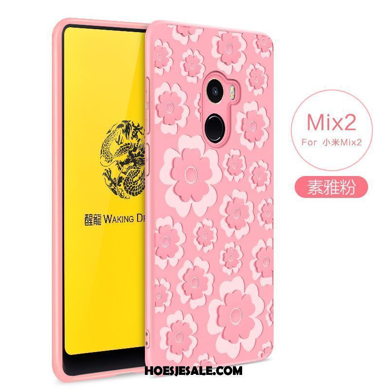 Xiaomi Mi Mix 2 Hoesje Mobiele Telefoon Trend Siliconen Roze Zacht Korting