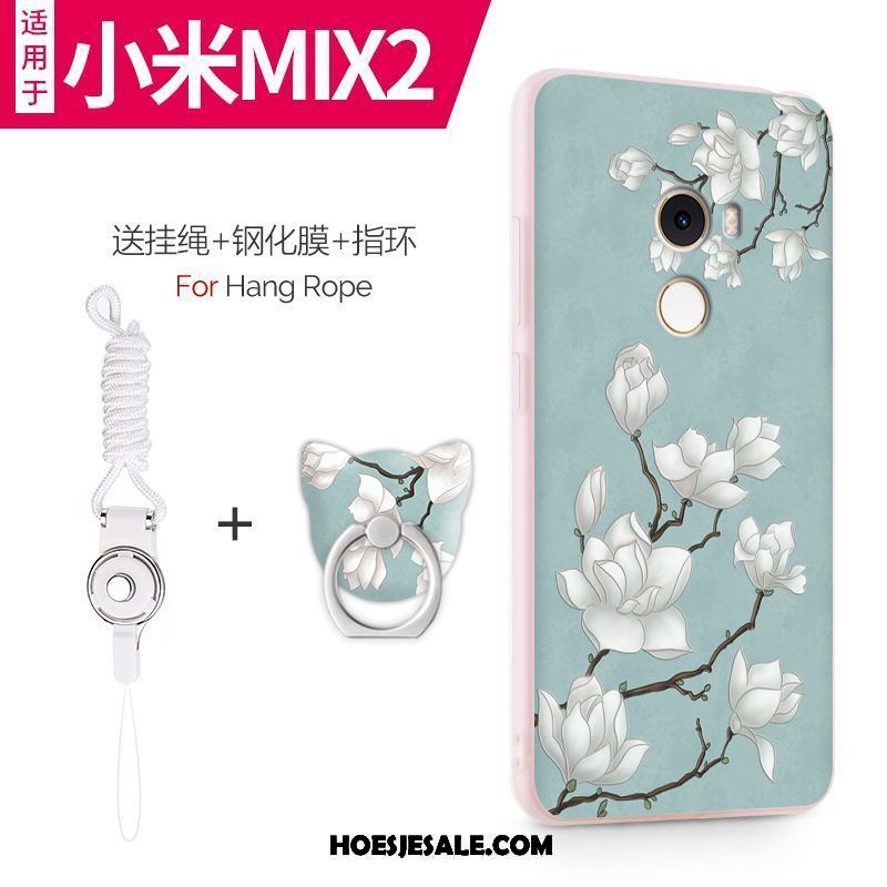 Xiaomi Mi Mix 2 Hoesje Purper Zacht All Inclusive Mini Anti-fall Goedkoop
