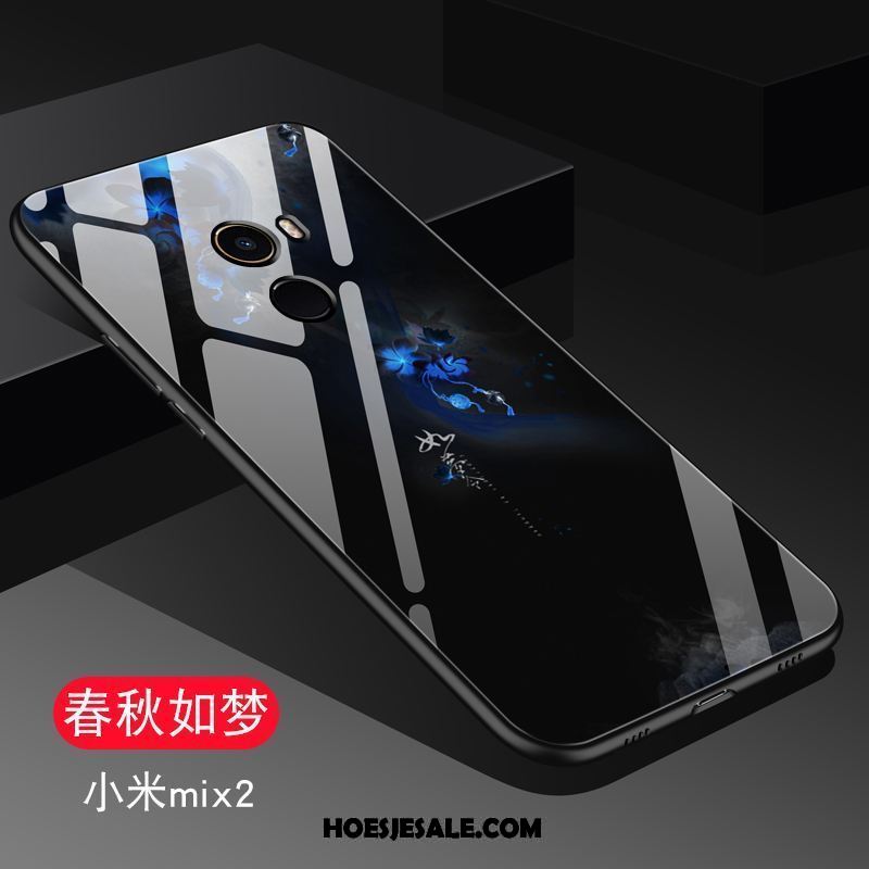 Xiaomi Mi Mix 2 Hoesje Scheppend Anti-fall Trend Hoes Blauw Online