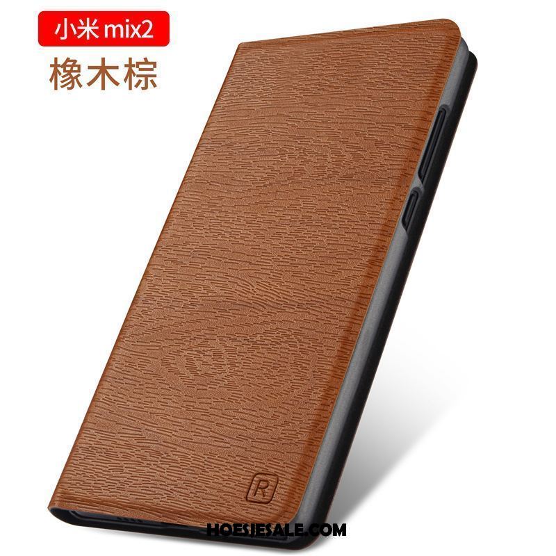Xiaomi Mi Mix 2 Hoesje Zwart Folio Mobiele Telefoon Scheppend Bescherming Aanbiedingen