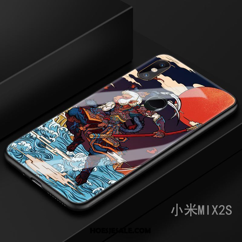 Xiaomi Mi Mix 2s Hoesje Anti-fall Persoonlijk Siliconen Mini Rood Sale