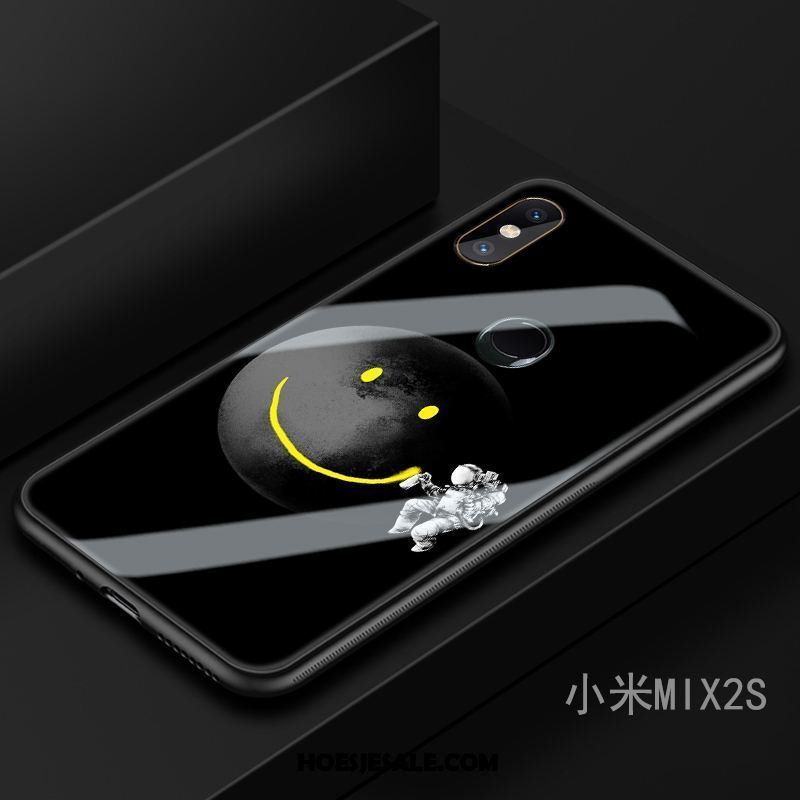 Xiaomi Mi Mix 2s Hoesje Anti-fall Persoonlijk Siliconen Mini Rood Sale