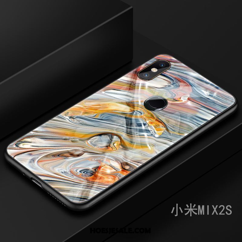 Xiaomi Mi Mix 2s Hoesje Anti-fall Persoonlijk Siliconen Mini Rood Sale